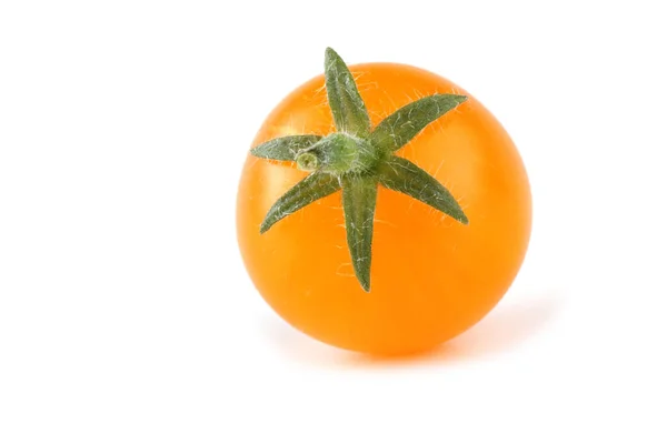 Tasty Ripe Tomato White Background — Stock Photo, Image