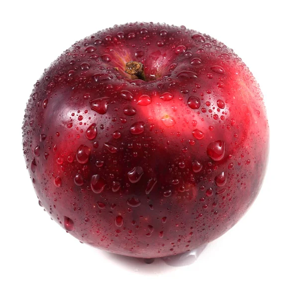 Nahaufnahme Von Frischen Reifen Äpfeln — Stockfoto