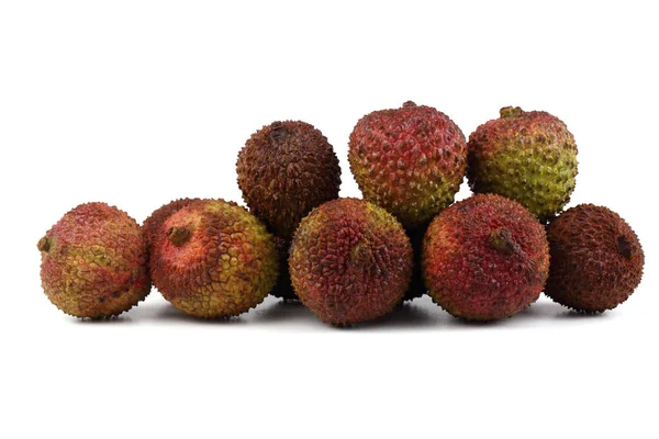 Lychee Fruit Verre Oosterse Delicatesse Fruit Erg Populair China — Stockfoto