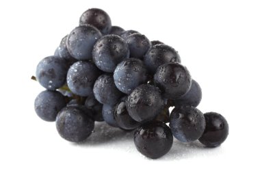 Beyaz şarap izole edilmiş.