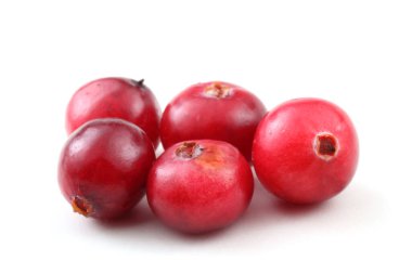 Taze ekşi yaban mersinlerini kapatın.