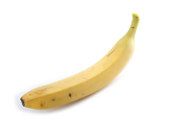 Bananas Isoladas Sobre Fundo Branco — Fotografia de Stock