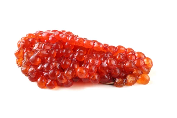 Red Caviar Isolated White Background — Stock Photo, Image