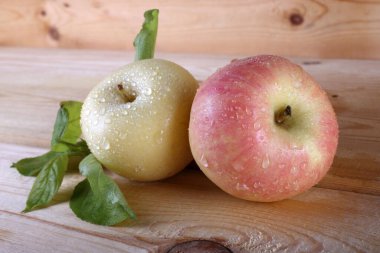 Elmalar masada. ülke tarzı