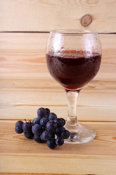 Grape Wine Table — Stock Photo, Image