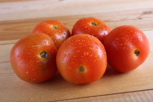 Tomaten Auf Dem Tisch Landhausstil — Stockfoto