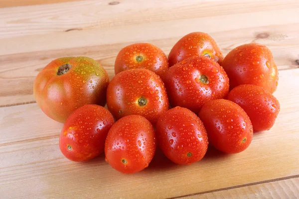 Tomates Mesa Estilo País —  Fotos de Stock