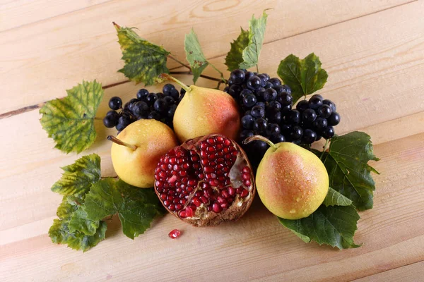 Frutas Mesa Fondo Sur — Foto de Stock