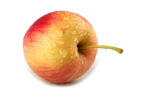 Litet Äpple Isolerat Vitt — Stockfoto