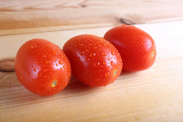 Tomaten Auf Dem Tisch Landhausstil — Stockfoto