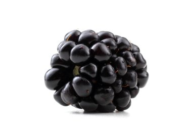 Beyaz arkaplanda Blackberry