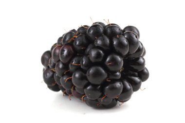 Beyaz arkaplanda Blackberry