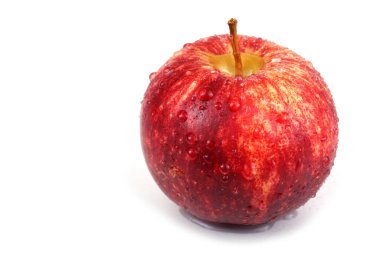 Taze olgun elmaları kapatın.