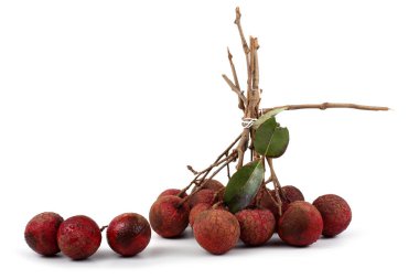 Lychee meyvesi. Uzak Doğu lezzeti. Meyve Çin 'de çok popülerdir..