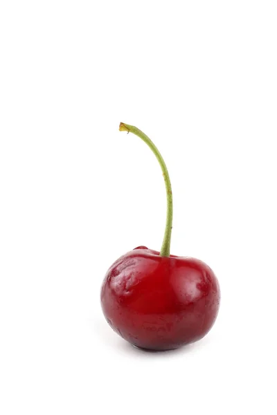 Cherries Isolated White Background — Stock Photo, Image