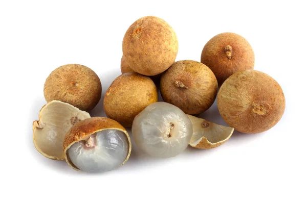 Longan Soyulmuş Longan — Stok fotoğraf