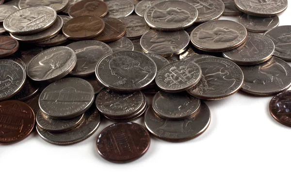 Tło Monet Amerykańskie Pieniądze — Zdjęcie stockowe