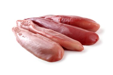 Somon değirmeni beyazda izole edilmiş.