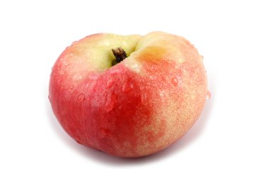 Düz şeftali (donut şeftalisi, donut şeftalisi, UFO şeftalisi, şeftali şeftalisi). Eski çin türü 