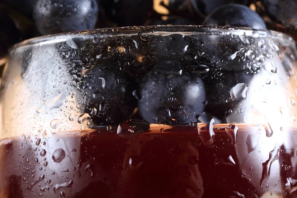 Üzüm Şarap Makro Arkaplan — Stok fotoğraf