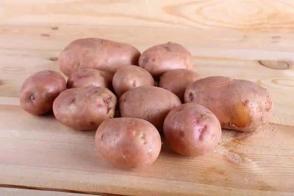 Gros Plan Sur Récolte Des Pommes Terre — Photo