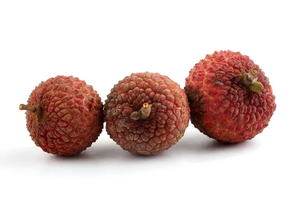 ライチ エキゾチックな果物だ 極東の珍味 — ストック写真