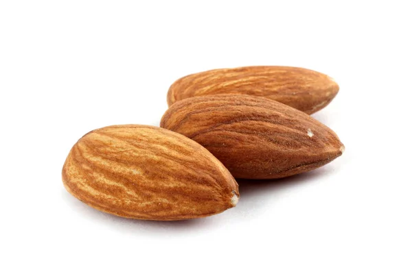 Close Fresh Healthy Almonds — Stock Photo, Image