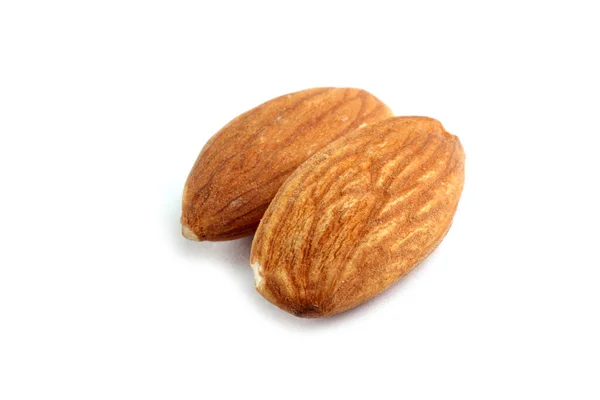 Gros Plan Amandes Fraîches Saines — Photo