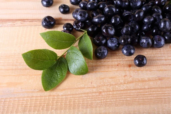 Close Organic Fresh Blueberries — Stock Photo, Image