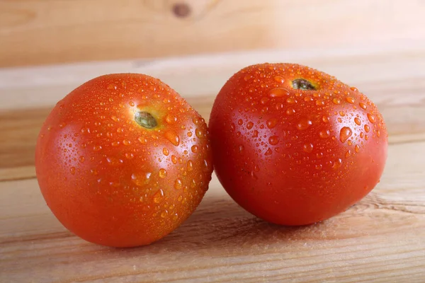 Tomaten Auf Dem Tisch Landhausstil — Stockfoto