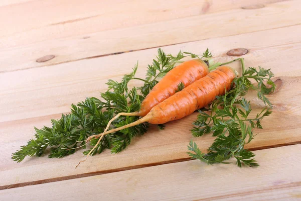 Zanahorias Mesa Estilo País — Foto de Stock