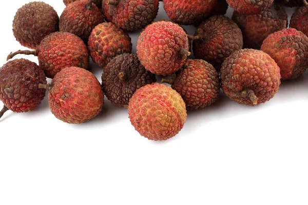 Frutta Litchi Frutta Esotica Delicatezza Dell Estremo Oriente — Foto Stock