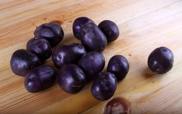 Sluiten Van Aardappeloogst — Stockfoto