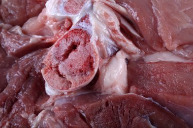 Domuz eti arka planı. Jambon