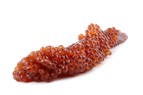 Red Caviar Isolated White — Stock Photo, Image