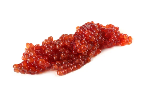 Red Caviar Isolated White — Stock Photo, Image