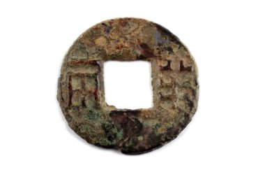 Eski Çin parası. Feng shui maskotu