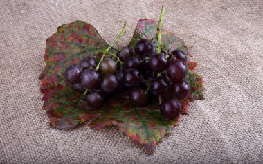 Poşette siyah şarap üzümü