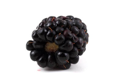 Beyaz arkaplanda Blackberry