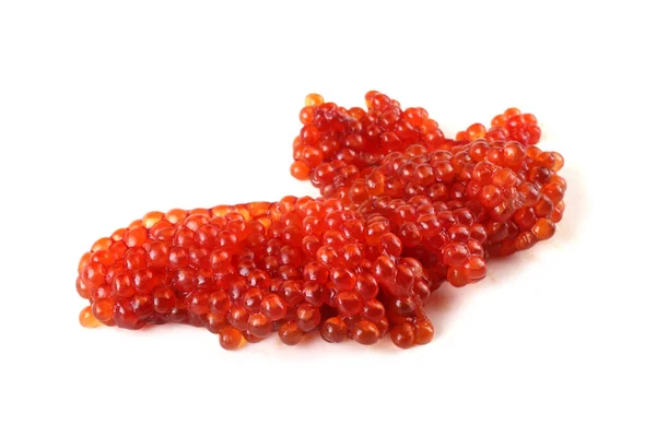 Red Caviar Isolated White Background — Stock Photo, Image