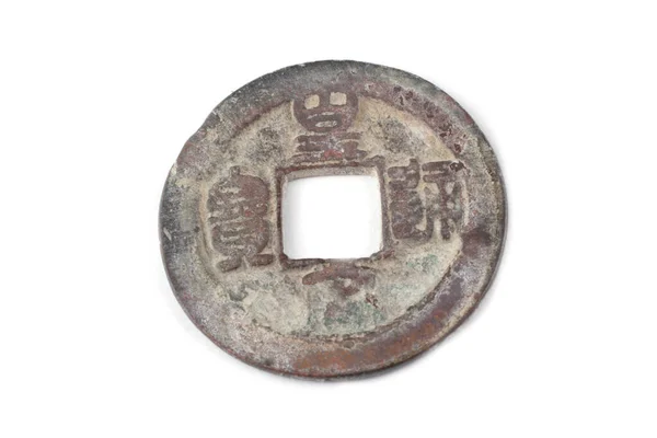 Стародавня Китайська Монета Feng Shui Mascot — стокове фото