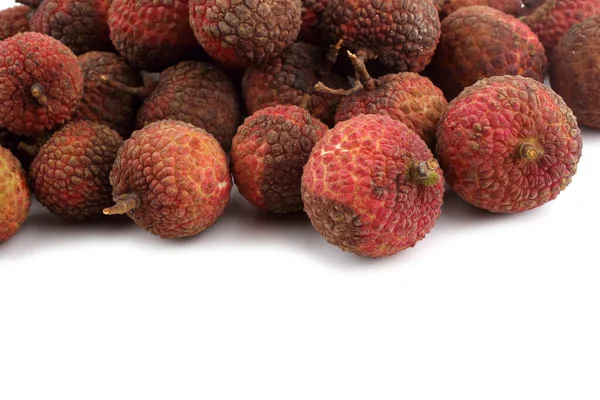 Lychee Exotisk Frukt Fjärran Österns Delikatess — Stockfoto