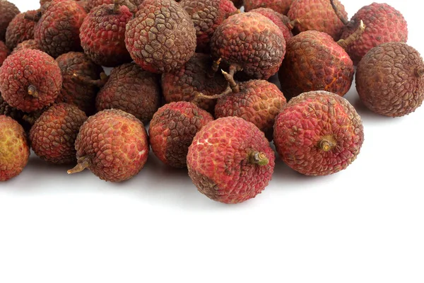 Lychee Exotisk Frukt Fjärran Österns Delikatess — Stockfoto