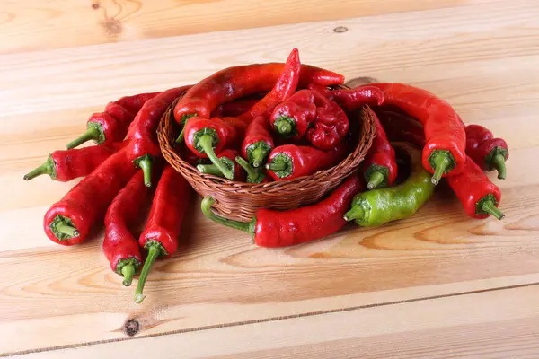 Rode Paprika Tafel — Stockfoto