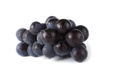 Beyaz şarap izole edilmiş.