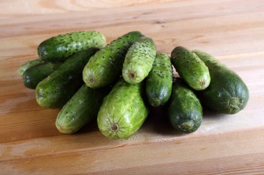 Salatalıklar masaya. Ülke biçimi