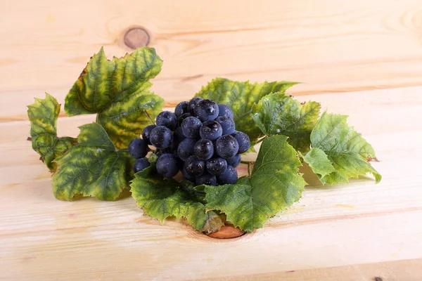 Uva Vinho Preta Mesa — Fotografia de Stock