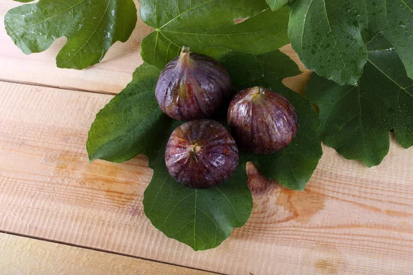 Fikon Bordet Landsstil — Stockfoto