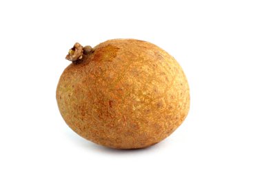 Longan beyaz üzerine izole