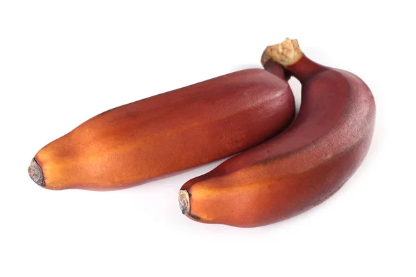 Banán Izolált Fehér Alapon — Stock Fotó